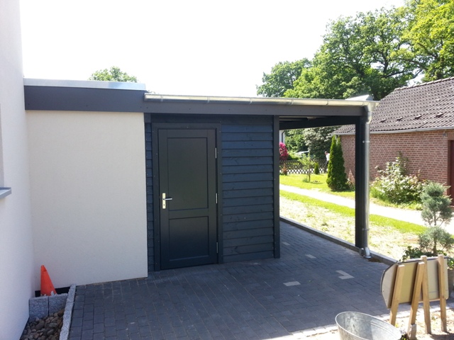 Carport Abstellraum