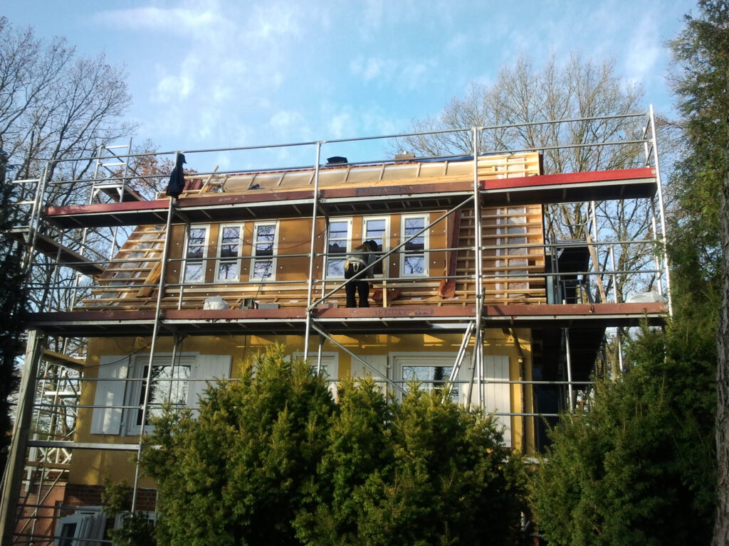 Dachsanierung Einfamilienhaus