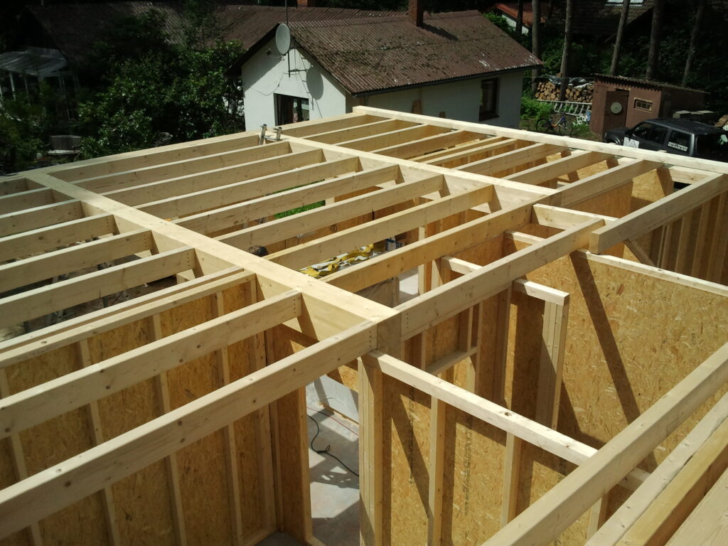 Einfamilienhaus Balkenlage