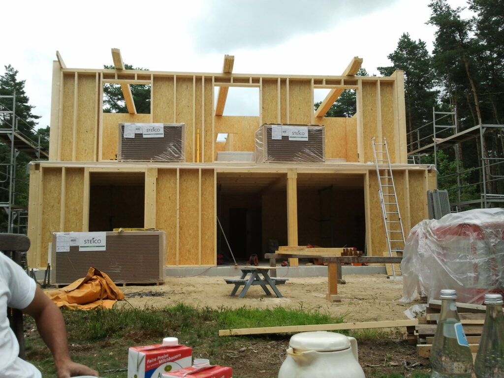 Einfamilienhaus im Bau 1