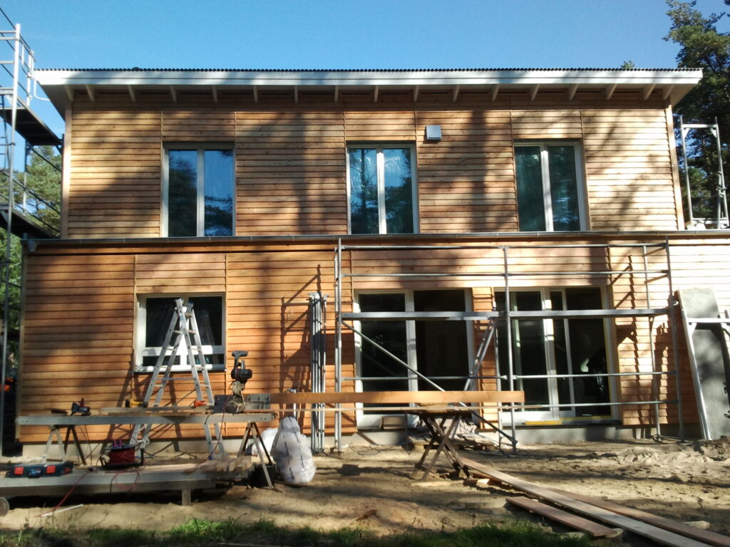 Einfamilienhaus im Bau 2