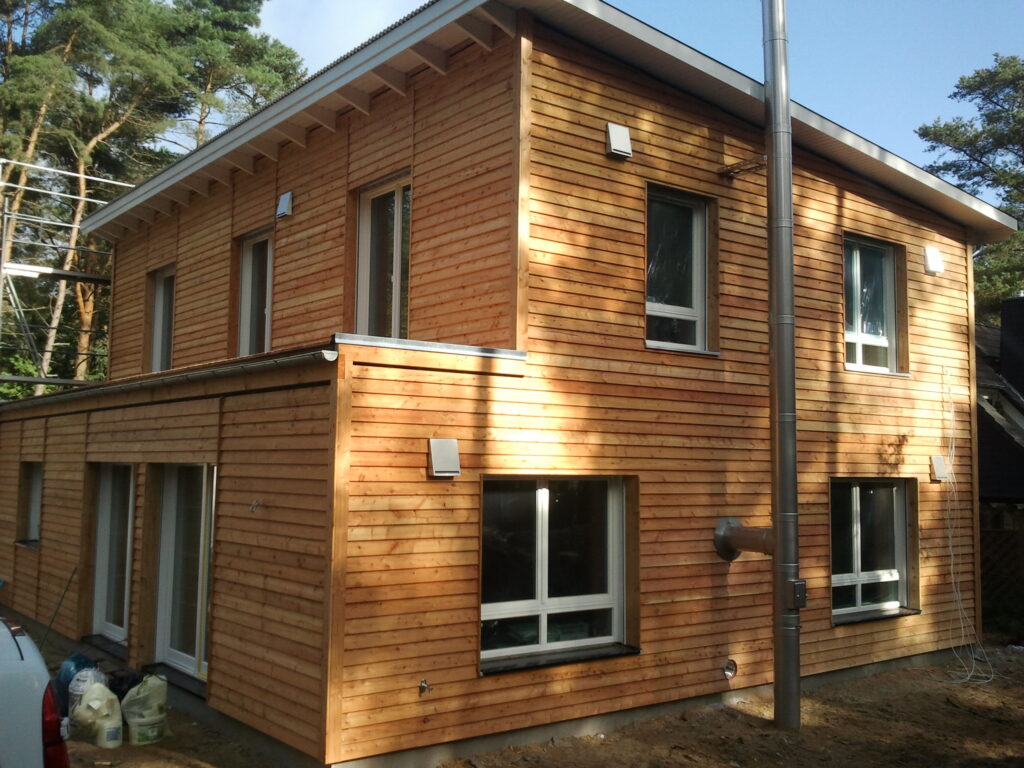 Einfamilienhaus Seitenansicht