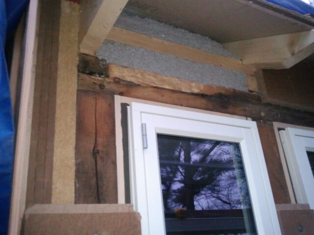 Dachdämmung mit Zellulose