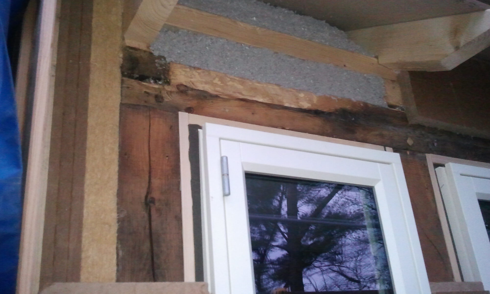 Dachdämmung mit Zellulose