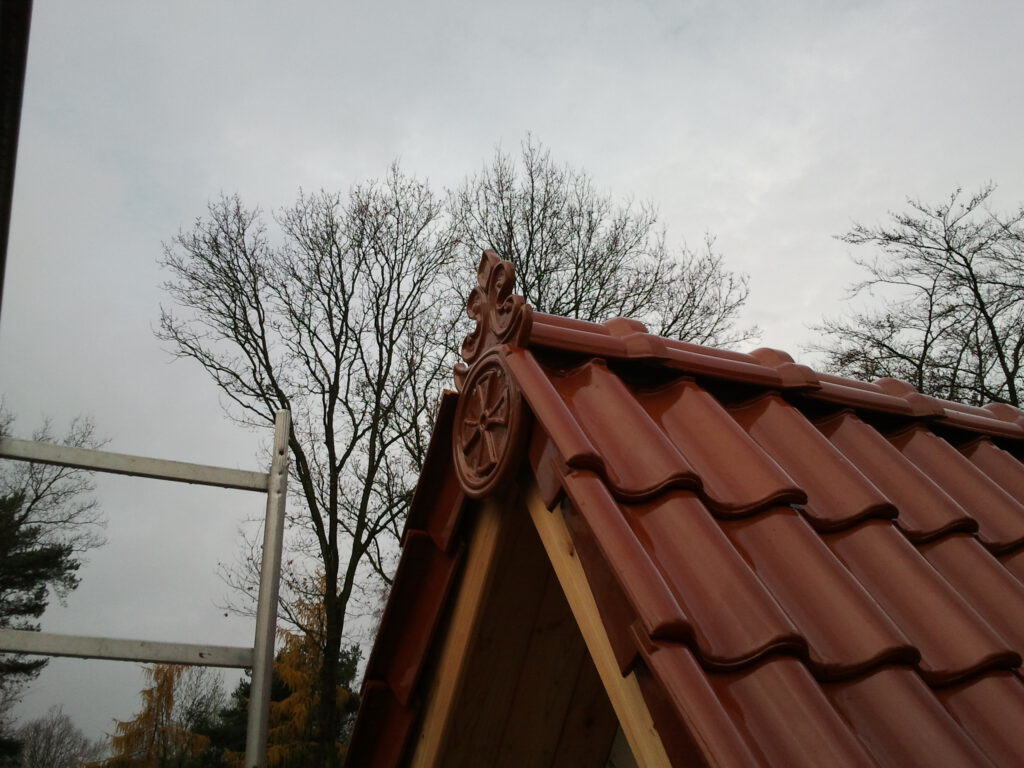 Dachsanierung Firstabschluß