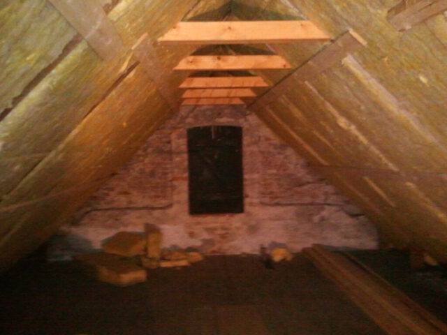 Umbau Dachboden Bestand