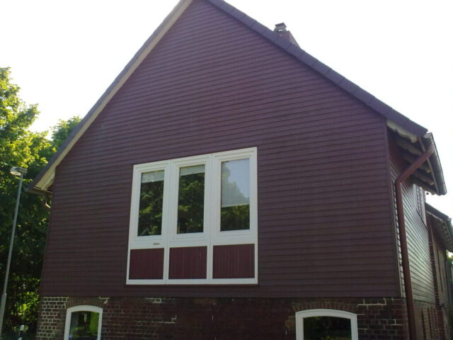 vor der Sanierung Giebel