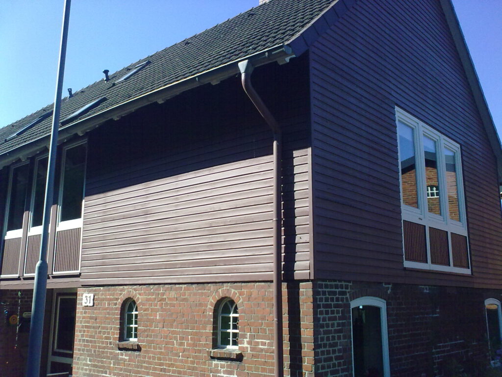 vor der Sanierung Längsseite