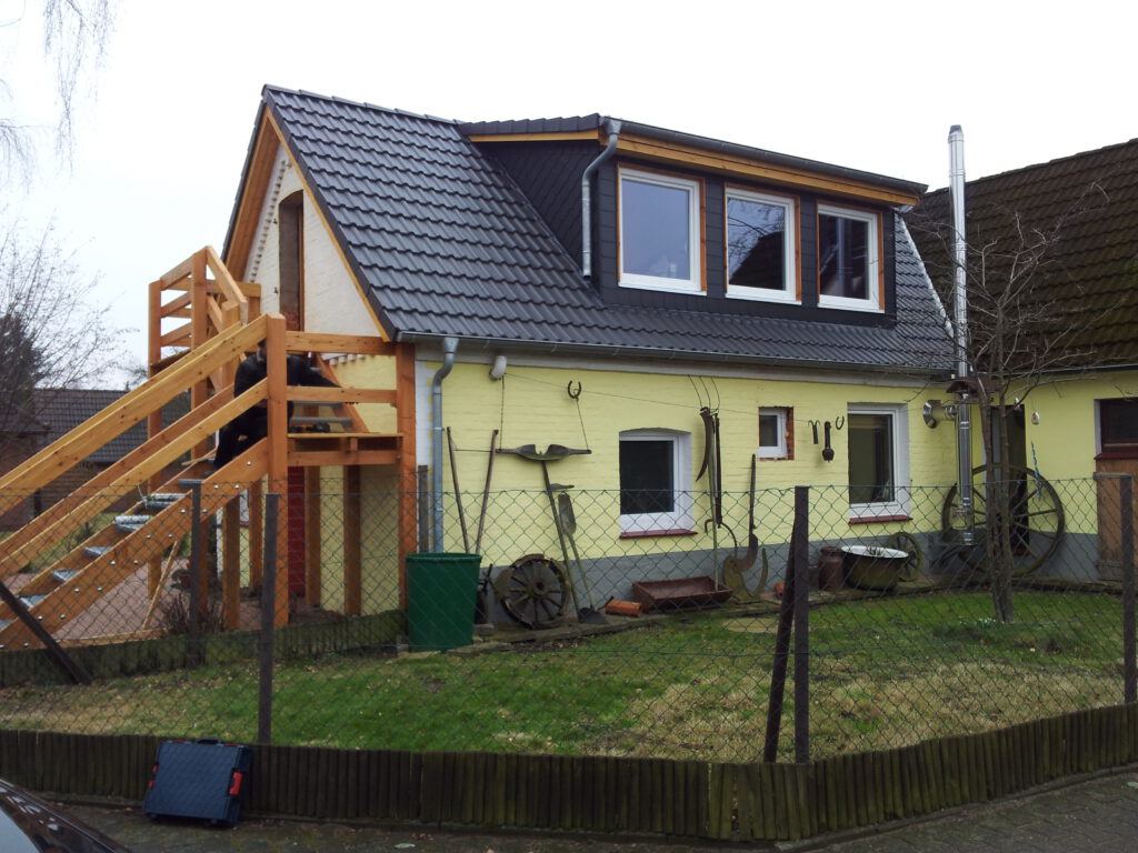 Umbau Dachboden Ansicht Aussen