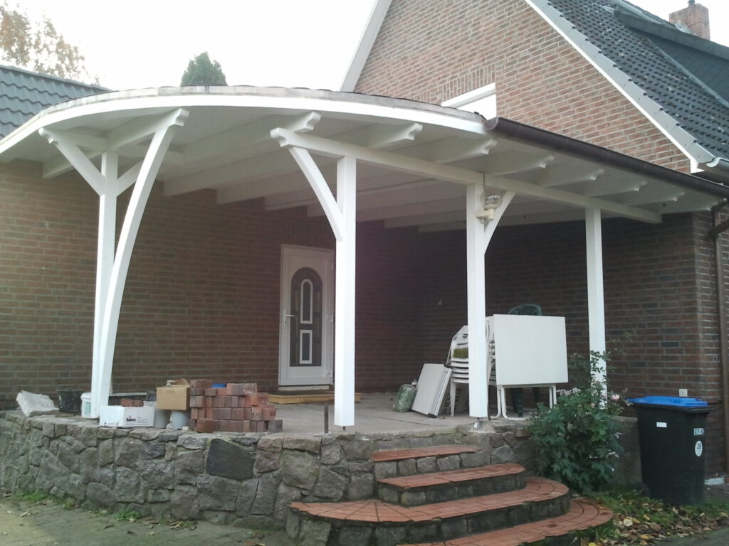 Terrassendach nach der Sanierung