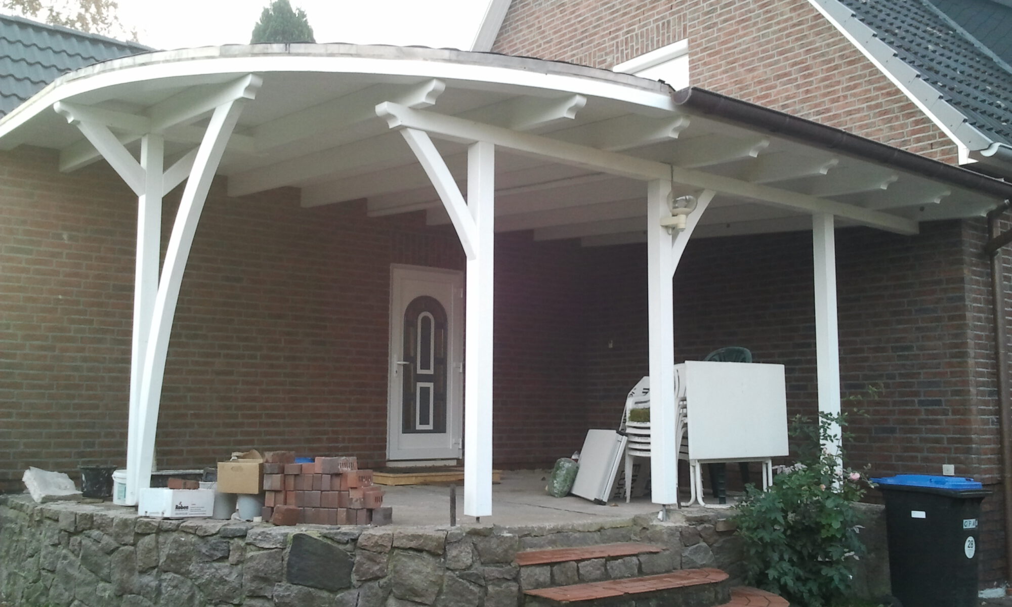 Terrassendach nach der Sanierung