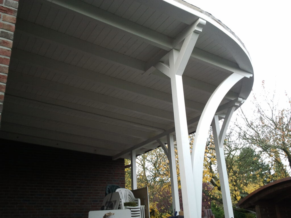 Terrassendach Detail