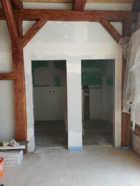 Toilettentüren Rohbau