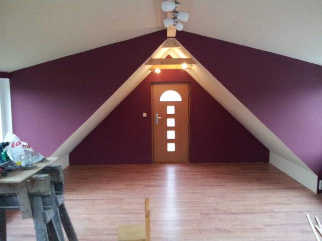 Umbau Dachboden fertiggestellt