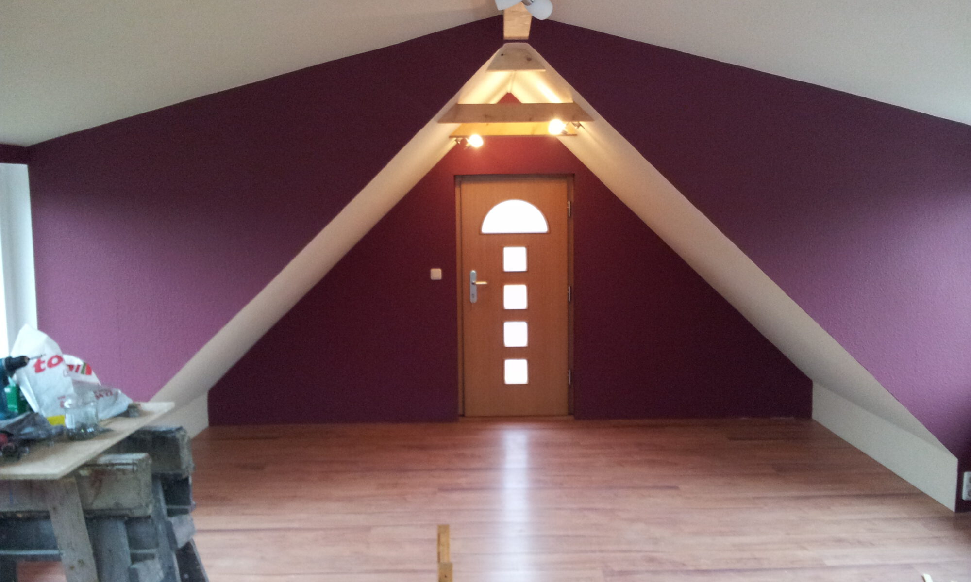 Umbau Dachboden fertiggestellt