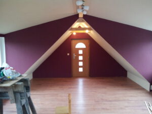Umbau Dachboden fertiggestellt