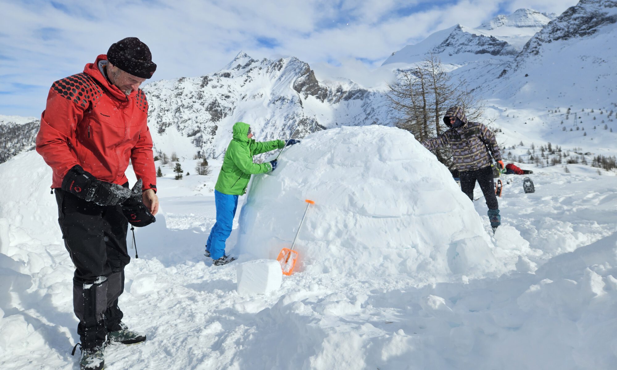Schneeverputz von aussen